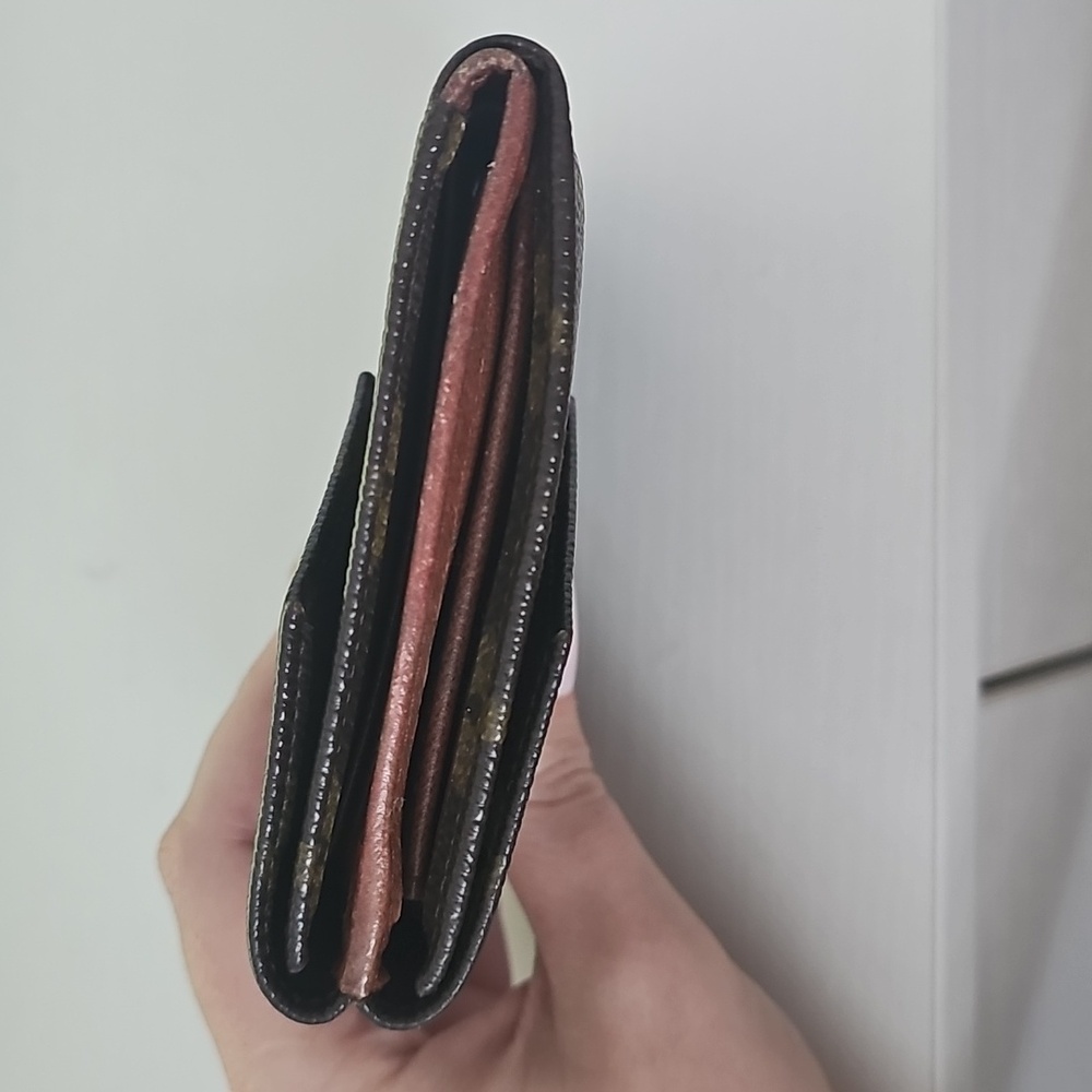 Louis Vuitton Brown Monogram Compact Wallet - Picture 11 of 13